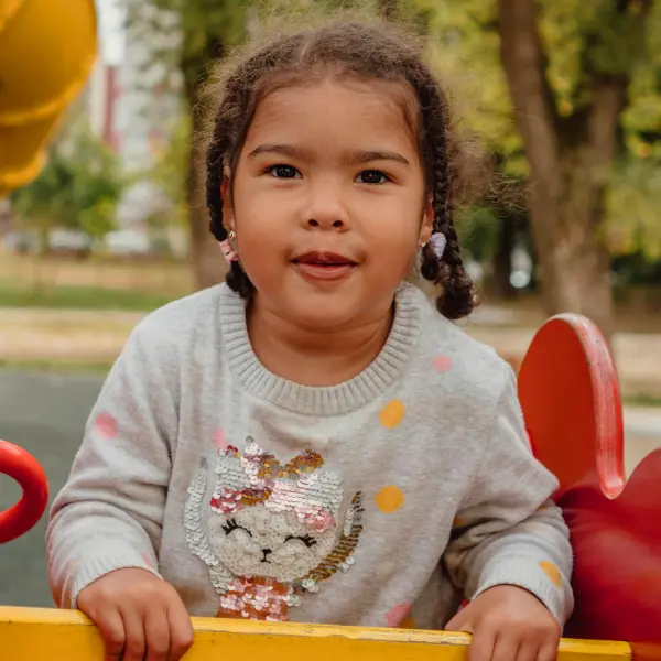 Children supported by Kidz Thrive smiling together